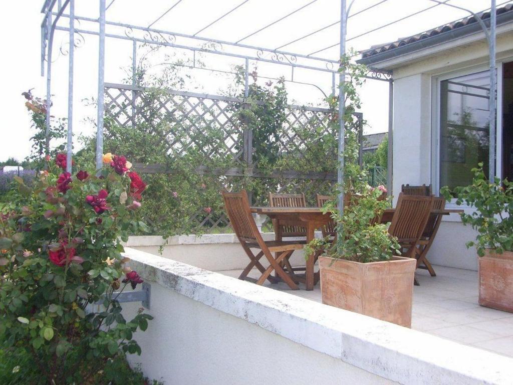 Chambres D'Hotes L'En Haut Des Vignes Mérignac 外观 照片